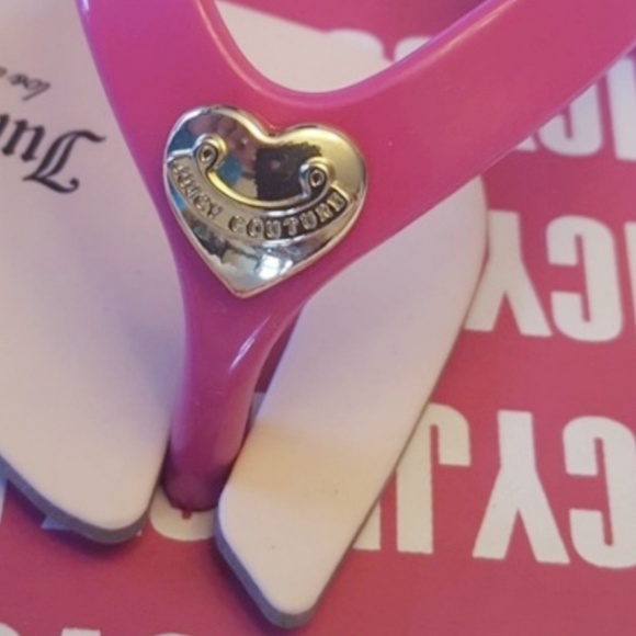 Juicy Couture | Hot Pink Flip-Flops - Picture 2 of 4